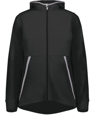 Augusta Sportswear 6860 Women's Polar Fleece Hoode in Black