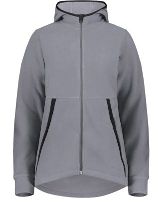 Augusta Sportswear 6860 Women's Polar Fleece Hoode in Graphite