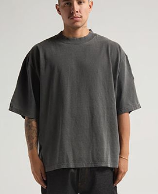 Shaka Wear SHGDD Adult Garment-Dyed Drop-Shoulder  in Shadow