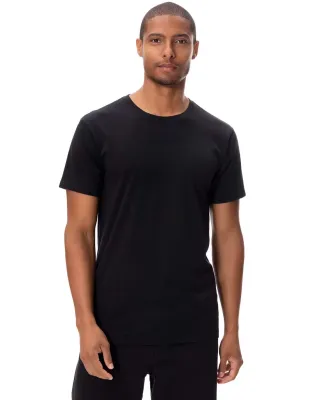 Threadfast Apparel 180A Unisex Ultimate Cotton T-S in Black