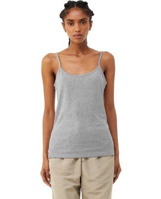 Bella + Canvas 1002 Ladies' Micro Rib Spaghetti St ATHLETIC HEATHER