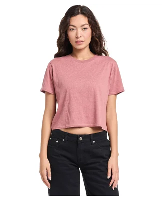 Smart Blanks 4003 WOMEN'S CROP TEE in Mauve htr