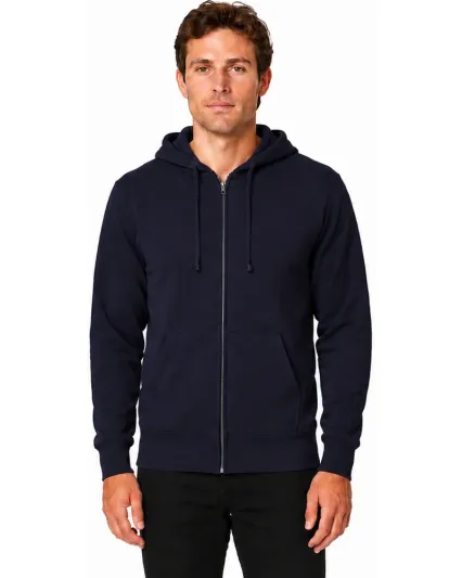 Smart Blanks 102 ADULT COMFORT ZIPPER HOODIE in Navy