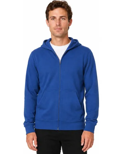 Smart Blanks 102 ADULT COMFORT ZIPPER HOODIE in Royal
