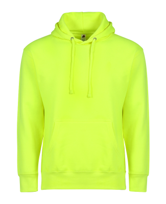 Smart Blanks 101 ADULT COMFORT HOODIE in Safety green
