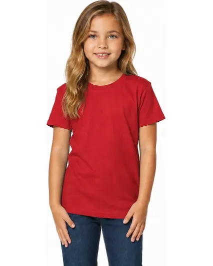 Smart Blanks 3502 YOUTH PREMIUM TEE in Red