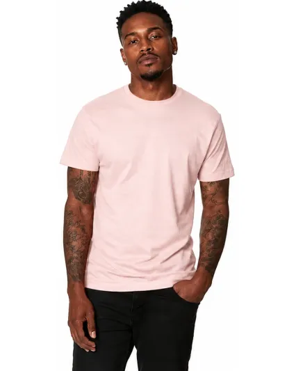 Smart Blanks 402 MEN'S PREMIUM SIDE-SEAM TEE in Baby pink