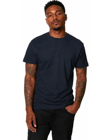 Smart Blanks 402 MEN'S PREMIUM SIDE-SEAM TEE in Navy
