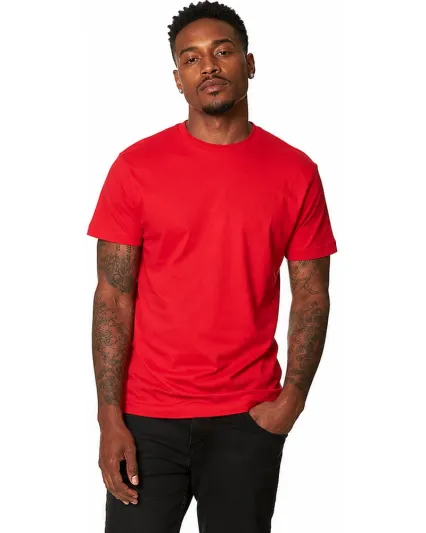 Smart Blanks 402 MEN'S PREMIUM SIDE-SEAM TEE in Red