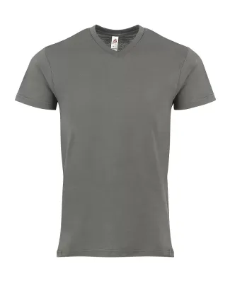 Smart Blanks 601 MEN'S V NECK T SHIRTS in Heavy metal