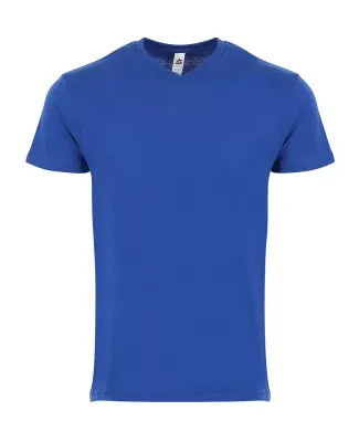Smart Blanks 601 MEN'S V NECK T SHIRTS in Royal