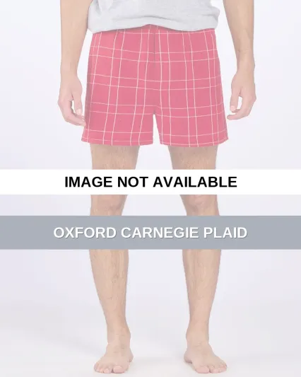 Boxercraft BM6701 Double Brushed Flannel Boxers Oxford Carnegie Plaid