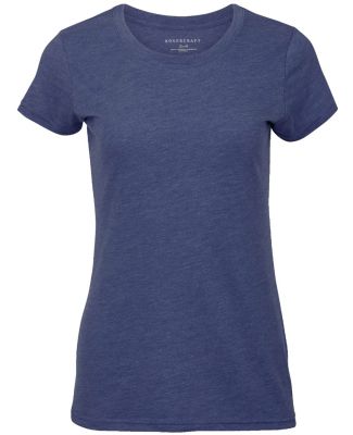 Boxercraft BW2101 Women's Tri-Blend T-Shirt in Navy heather