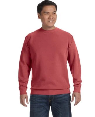 Comfort Colors T-Shirts  1566 Garment-Dyed Sweatsh in Crimson