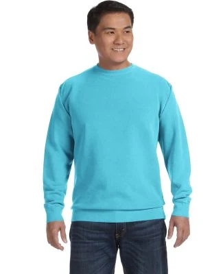 Comfort Colors T-Shirts  1566 Garment-Dyed Sweatsh in Lagoon
