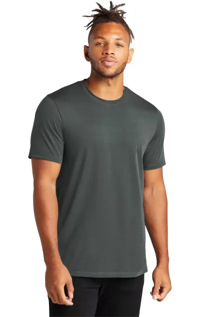 MERCER+METTLE MM1016    Stretch Jersey Crew AnchorGrey