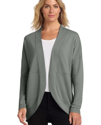 MERCER+METTLE MM3015 Women's Stretch Open-Front in Gusty grey