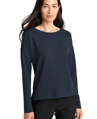 MERCER+METTLE MM3013    Women's Stretch Drop Shoul NightNavy