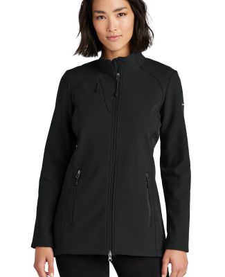 Eddie Bauer EB545  Ladies Stretch Soft Shell Jacke in Deepblack