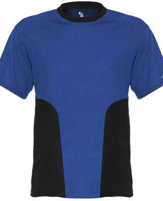 Badger Sportswear 4260 Sweatless T-Shirt in Royal/ black
