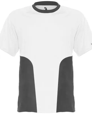 Badger Sportswear 4260 Sweatless T-Shirt in White/ graphite