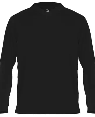Badger Sportswear 4264 Sweatless Long Sleeve T-Shi in Black