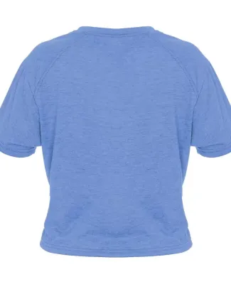 Badger Sportswear 4963 Women's Tri-Blend Crop T-Sh in Columbia blue