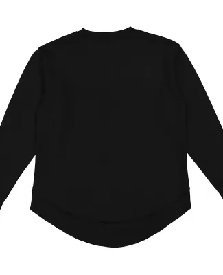 LA T 3525 Ladies' Weekend Tunic Fleece in Black