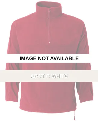 Sierra Pacific 3351 Unisex Microfleece Quarter-Zip Arctic White