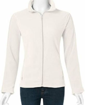 Sierra Pacific 5301 Women's Microfleece Full-Zip J in Winter white