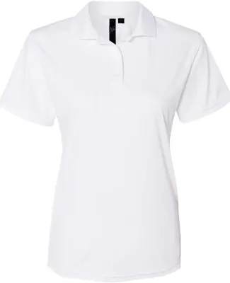 Sierra Pacific 5100 Women's Value Polyester Polo White