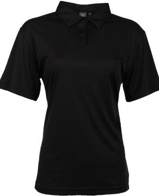 Burnside Clothing 5101 Women's Burn Golf Polo in Black