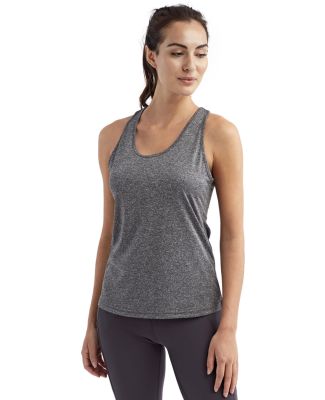 TriDri TD042 Ladies' Knot-Back Venus Tank in Black melange