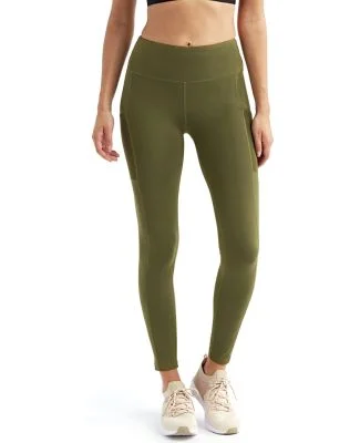 TriDri TD304 Ladies' Mesh Pocket Danica Leggings in Olive
