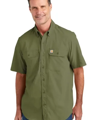 CARHARTT CT105292 Carhartt Force   Solid Short Sle BurntOlive