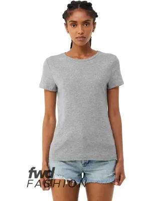 Bella + Canvas 1000 Ladies' Micro Ribbed T-Shirt in Athletic heather
