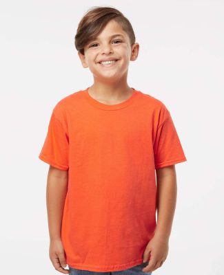 Gildan 64000B Youth Softstyle T-Shirt in Orange