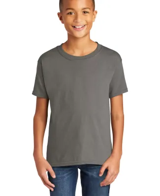 Gildan 64000B Youth Softstyle T-Shirt in Charcoal