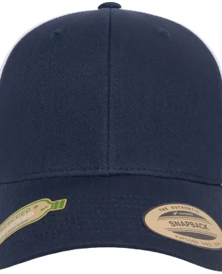 Yupoong-Flex Fit 6606R Sustainable Retro Trucker C in Navy/ white