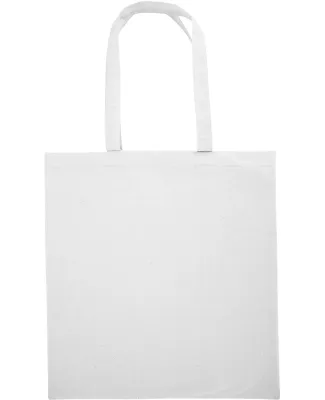 Liberty Bags 8860R Nicole Recycled Cotton Canvas T WHITE