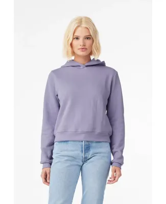 Bella + Canvas 7519 Ladies' Classic Pullover Hoode in Dark lavender