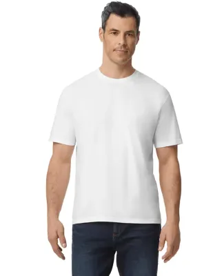 Gildan 65000 Unisex Softstyle Midweight T-Shirt in White