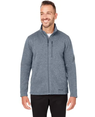 Marmot M14434 Men's Dropline Sweater Fleece Jacket STEEL ONYX