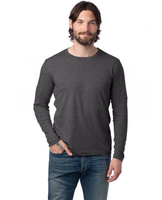 Alternative Apparel 1170CV Unisex Long-Sleeve Go-T in Dark heathr grey