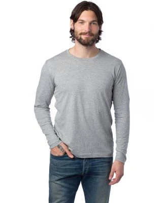 Alternative Apparel 1170CV Unisex Long-Sleeve Go-T in Heather gray