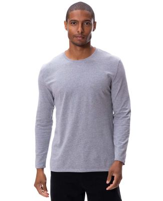Threadfast Apparel 180LS Unisex Ultimate Long-Slee HEATHER GREY
