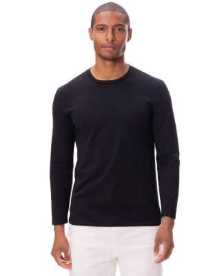 Threadfast Apparel 180LS Unisex Ultimate Long-Slee BLACK