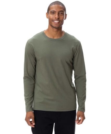 Threadfast Apparel 180LS Unisex Ultimate Long-Slee in Army