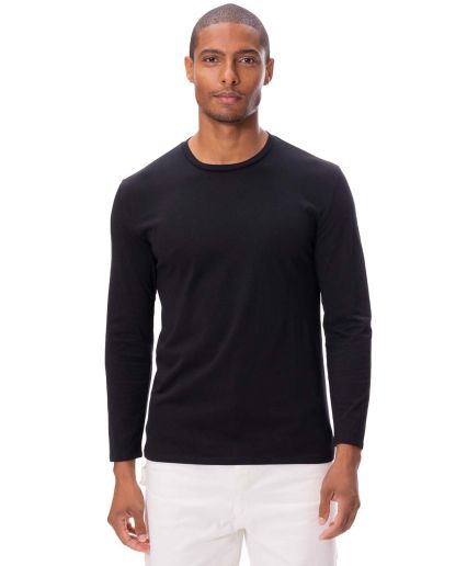 Threadfast Apparel 180LS Unisex Ultimate Long-Slee in Black