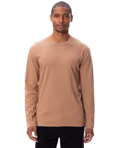 Threadfast Apparel 180LS Unisex Ultimate Long-Slee in Nutmeg